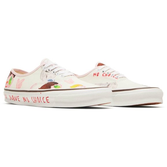 Vans x Javier Calleja OG Authentic L Potting Soil and Blushing Bride Sneakers - Picture 1 of 12